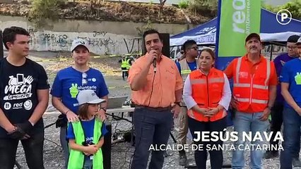 Red Ambiental arma segunda jornada de limpieza en río Santa Catarina