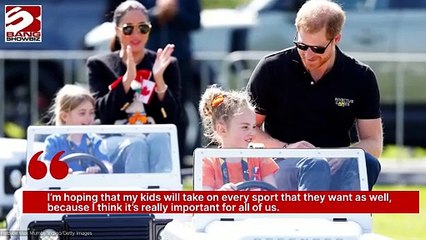 Prince Harry wants to encourage his kids to try sports