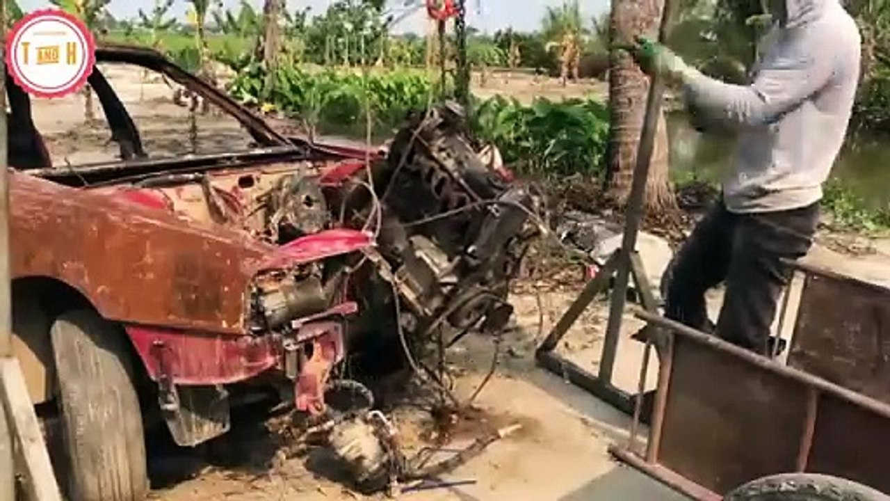 Fully restoration 1980 AUDI Q8 car abandoned for 30 years _ PsychoBanda