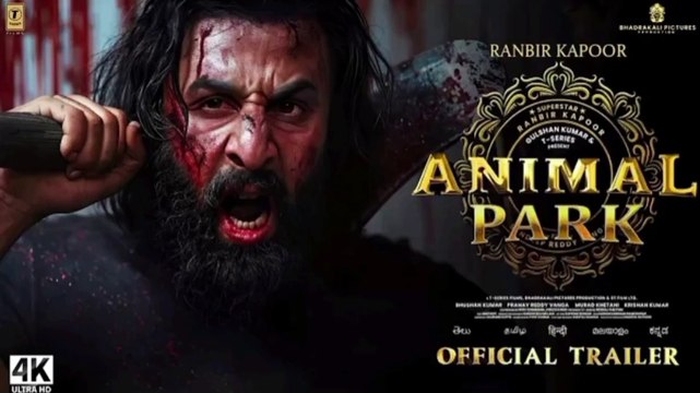 ANIMAL PARK - Hindi Trailer | Ranbir Kapoor, Rashmika Mandanna, Anil Kapoor, Sandeep Reddy Vanga