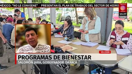 Salomón Jara presenta los avances de su gobierno y programas sociales en Oaxaca