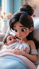 Cute Baby with Mother | Amazing AI video Creation