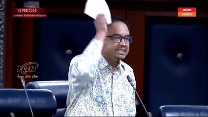 "Kalau terjerit walaupun duduk, saya boleh halau keluar" - Timbalan Speaker