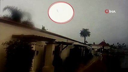 ABD'de bir uçak kazası daha: Uçağın düştüğü an kamerada!