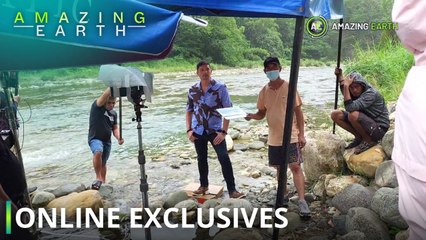Amazing Earth: Episode 343 behind the scenes with Dingdong Dantes (Online Exclusives)