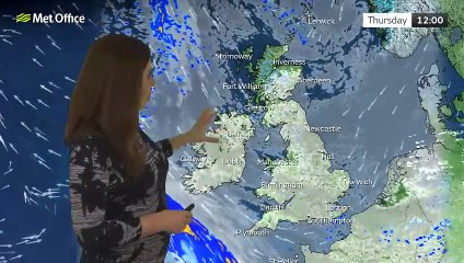 Met Office Thursday morning weather forecast 13/02/2025