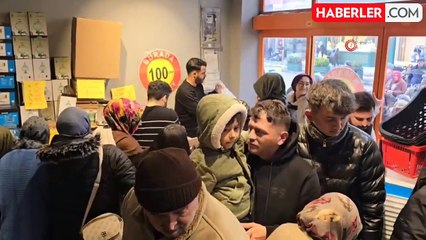 Zonguldak'ta Mağaza Açılışı İzdihama Neden Oldu
