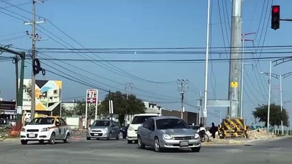 Reportan tráfico al oriente y sur de la ciudad
