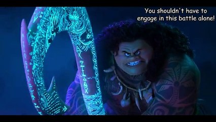 Moana 2 - Maui vs Matangi Fight Scene Recap
