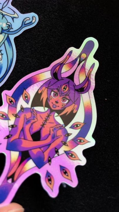 Aurora Sticker Example Video