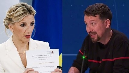¡Glorioso despelleje en la izquierda! Iglesias afirma en TVE que Yolanda Díaz sabía que la subida del SMI tributaría