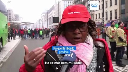 Országos tüntetést tartottak Belgiumban  a megszorítások miatt
