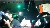 VIDEO: ¡Qué miedo! asaltan a punta de ametralladora a taxista en Cuautitlán