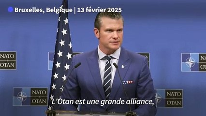 Le chef du Pentagone appelle à "rendre à l'Otan sa grandeur"