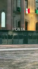 Blindan palacio de Cantera previo a marcha por el aborto