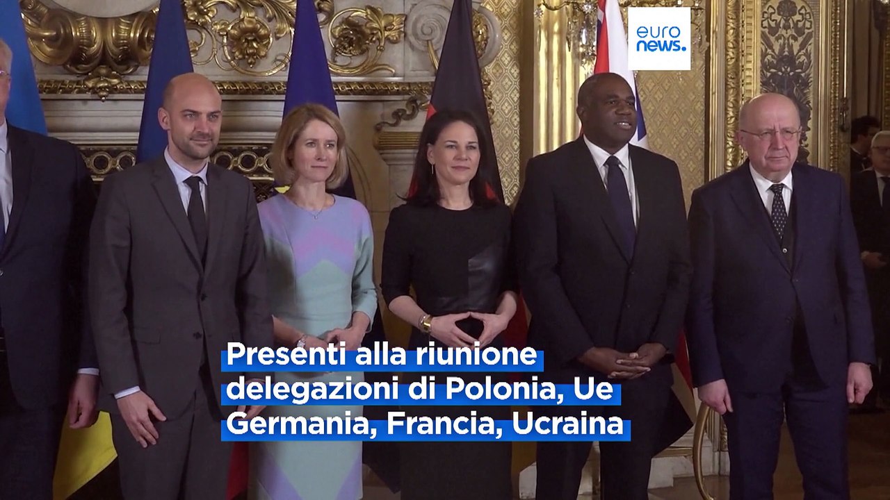 Guerra in Ucraina, ministri Esteri Ue: i negoziati per la pace devono coinvolgere l'Europa