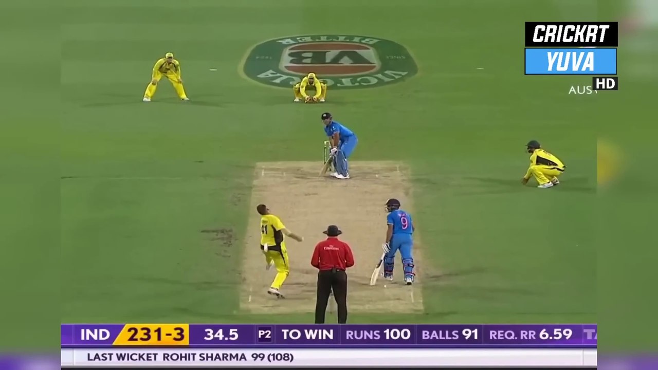 Last over thriller finished MS Dhoni and Manish Pandey India vs Australia 2016