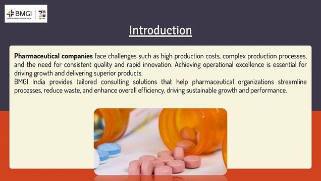 Maximizing Operational Excellence in Pharmaceutical Companies with BMGI India’s Solutions