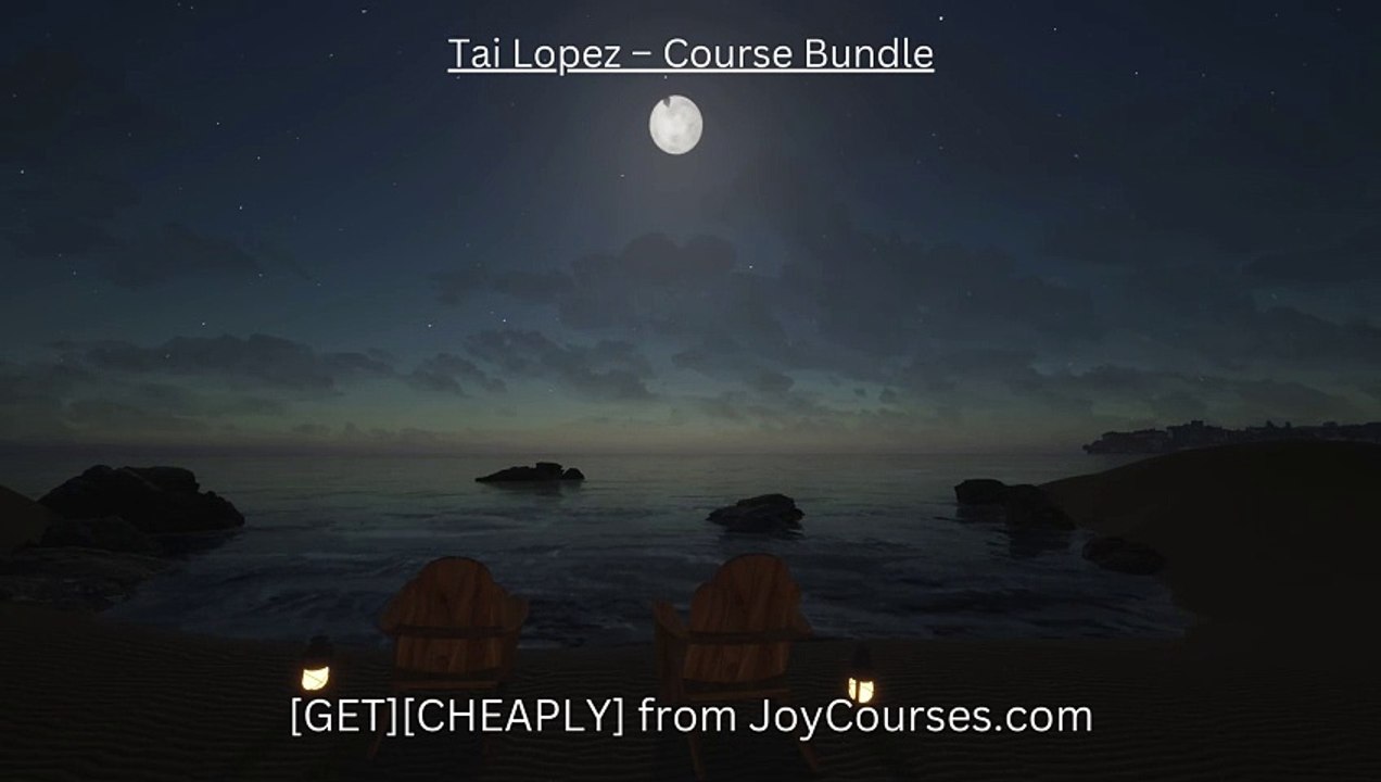 (JoyCourses.com)(Cheap) Tai Lopez – Course Bundle