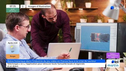 13/02/2025 - ici matin par ici Saint-Étienne Loire en vidéo