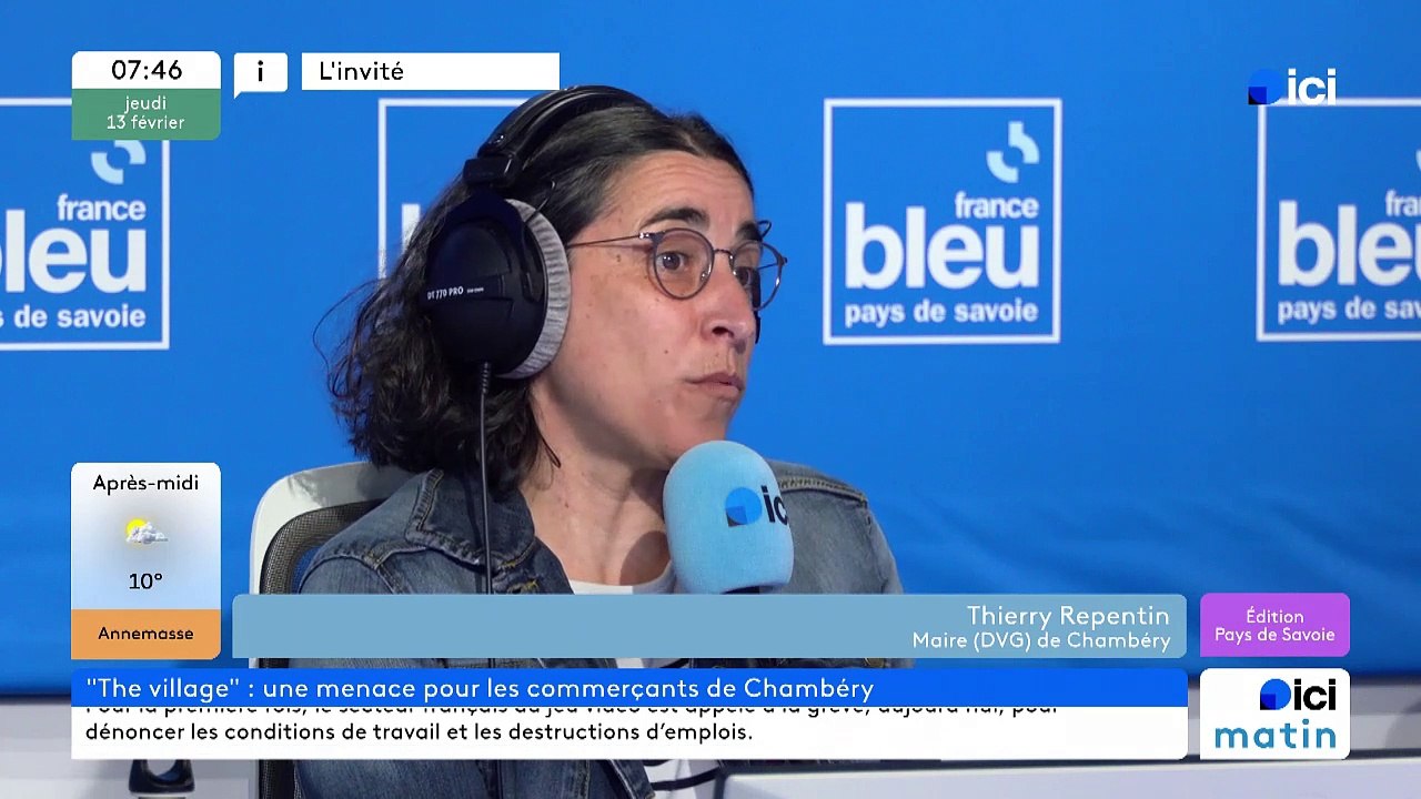 Thierry Repentin, maire de Chambéry