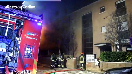 Morti nell'incendio a Rimini, il video della tragedia