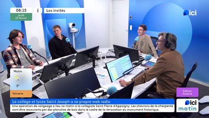 Une webradio au groupe scolaire Saint-Joseph à Auxerre