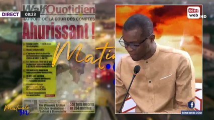 Revue de presse de ceJeudi 13 Février avec Babacar Kébé