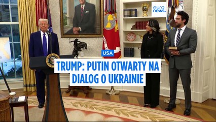 Trump: Putin zgodzili się rozpocząć rozmowy w sprawie zakończenia wojny