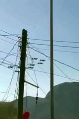 Sorprende escuadrón a usuarios de redes, captan sobrevuelo en video