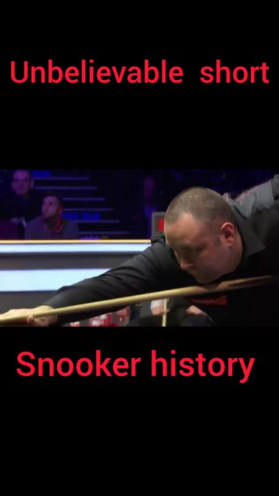 Unbelievable short in  snooker history |craziest  short  in snooker  history