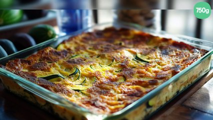 Flan de courgettes économique