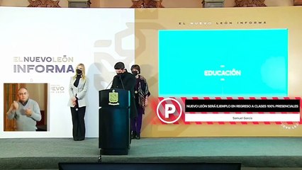 Nuevo León será ejemplo en regreso a clases 100% presenciales: Samuel