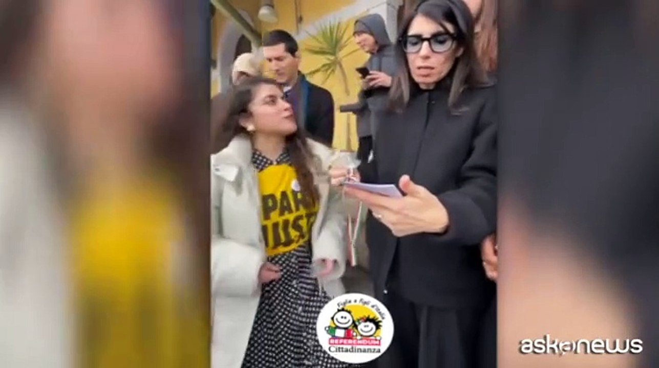 Sanremo, Giorgia e Brunori Sas cantano per il referendum sulla cittadinanza