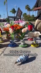 Floreros sustentables a la palma de tu mano en La Paz