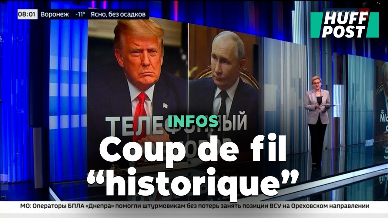 Trump et Poutine lancent les négociations de paix