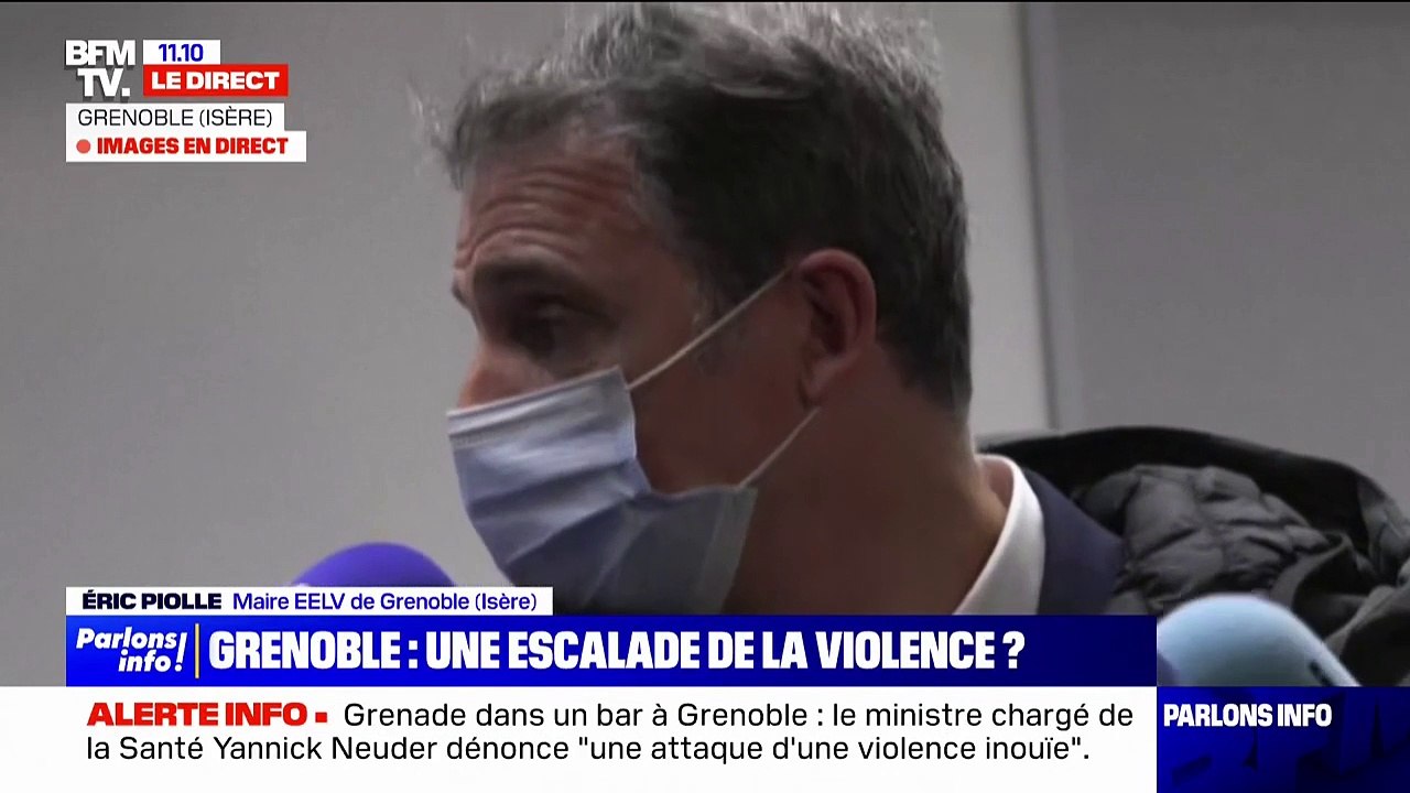 Attaque à la grenade à Grenoble: le maire écologiste, Éric Piolle, fait part de sa "colère" face à "l'impuissance de l'État"