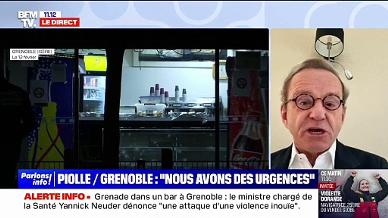 Attaque à la grenade à Grenoble: "Éric Piolle a une responsabilité écrasante", accuse Alain Carignon (conseiller municipal DVD et ancien maire)