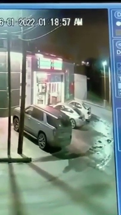 VIDEO: Captan explosión del Seven Eleven en Matamoros