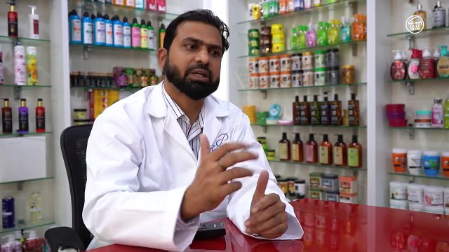 How are sanitisers made at this UAE facility