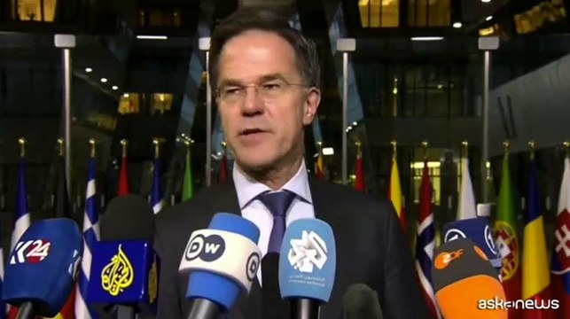 Rutte (Nato): l'accordo per fermare la guerra in Ucraina sia duraturo