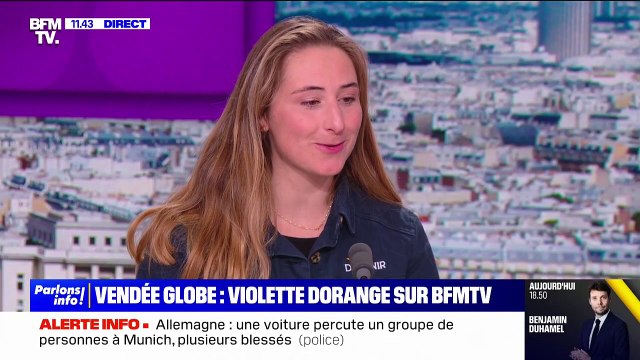 Vendée Globe: C'est beaucoup de soulagement d'arriver au bout de cette aventure , confie Violette Dorange