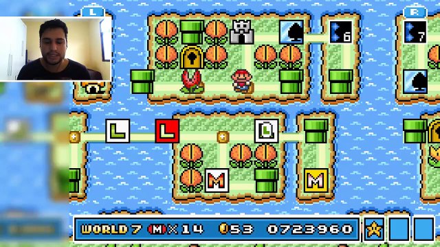 Super Mario Bros. 3 - Fases com muitas plantas carnívoras.