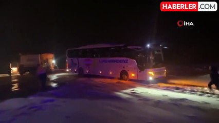 Yozgat'ta Mahsur Kalan Vatandaşa Jandarmadan Yardım