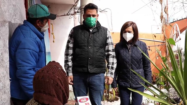 Abriga Guadalupe sectores vulnerables; entregan cobertores