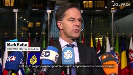 Rutte y Hegseth hablan sobre la situación de Ucrania
