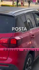 Abandonan vehículo con impactos de bala en Guadalupe