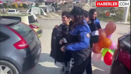 Burdur'da Engelli Kardeşlerin Polis Olma Hayali Gerçekleşti