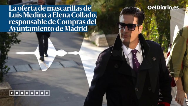 La oferta de mascarillas de Luis Medina a Elena Collado, responsable de Compras del Ayuntamiento de Madrid