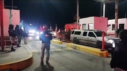 Ingresa primer caravana migrante a México por Nuevo Laredo